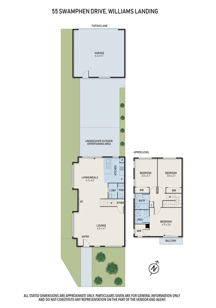 Floorplan of Homely house listing, 55 Swamphen Drive, Williams Landing VIC 3027