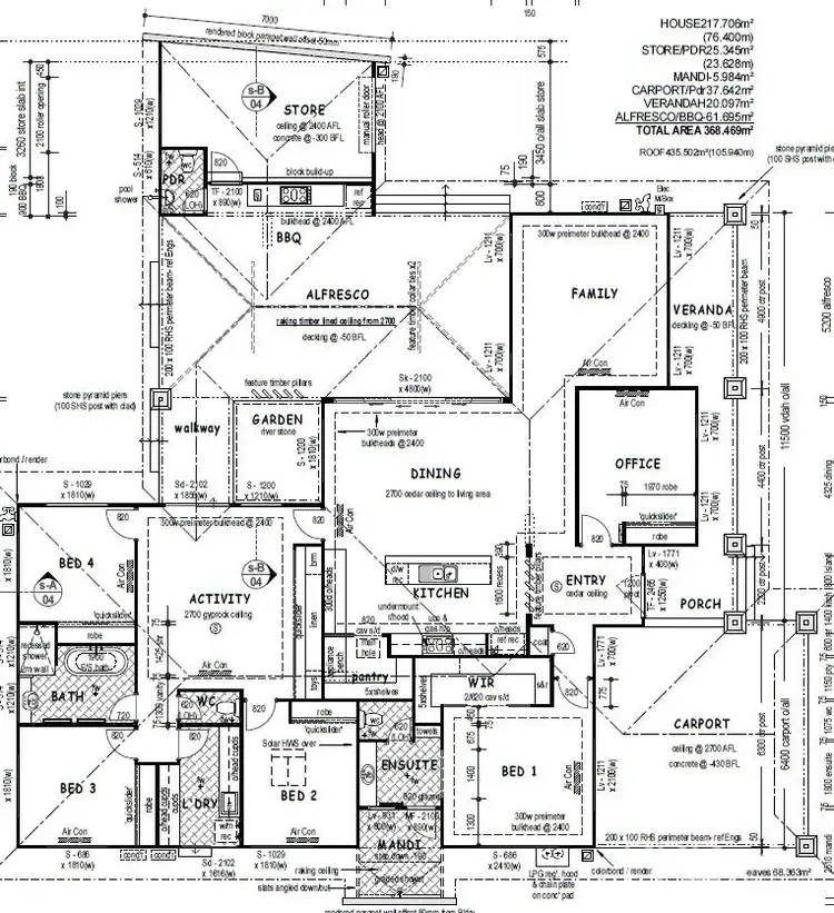 Floorplan of Homely house listing, 76 Kapang Drive, Cable Beach WA 6726