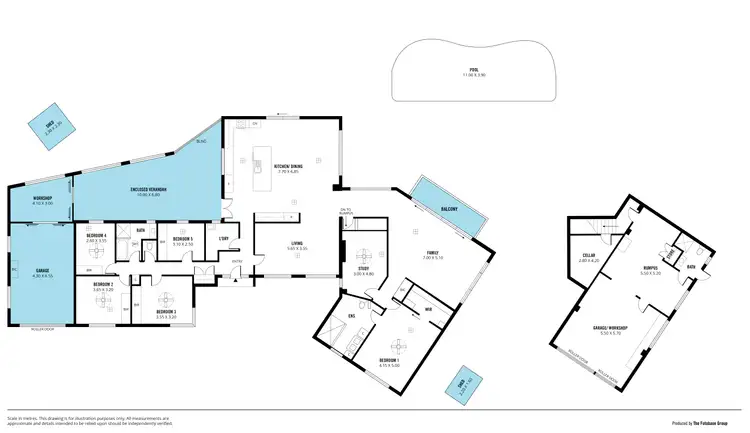 Floorplan of Homely house listing, 1 Glengarry Way, Reynella East SA 5161