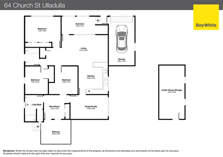 Floorplan of Homely house listing, 64 Church Street, Ulladulla NSW 2539