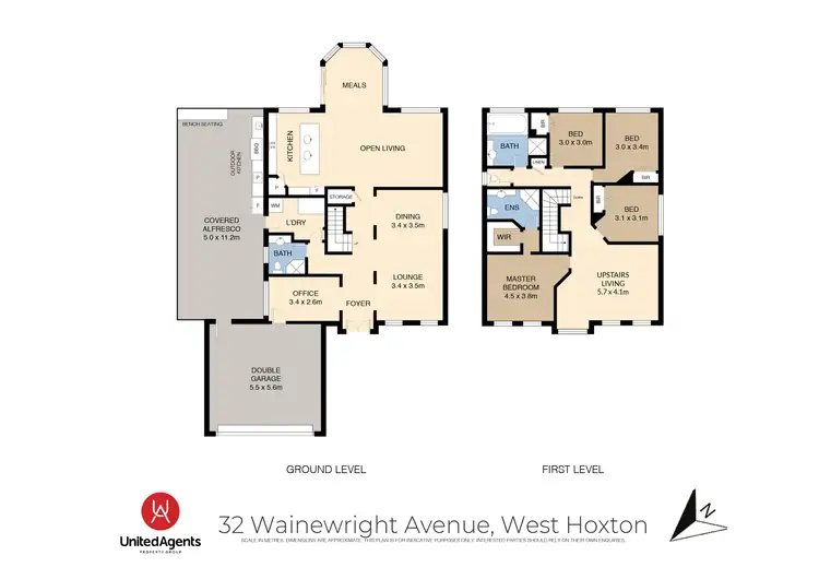 Floorplan of Homely house listing, 32 Wainewright Avenue, West Hoxton NSW 2171