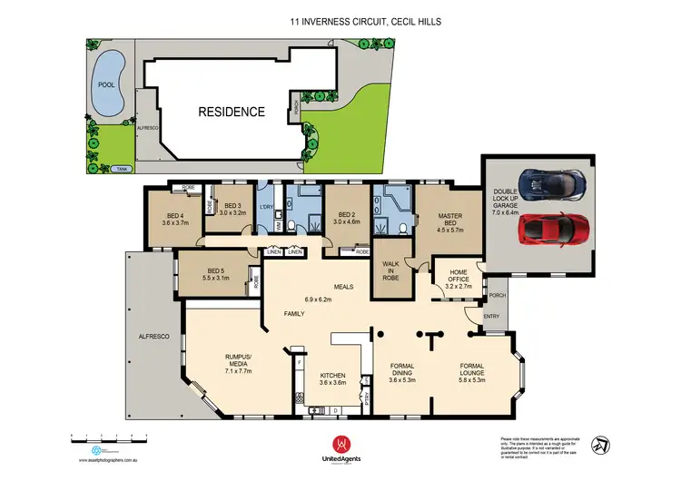 Floorplan of Homely house listing, 11 Inverness Circuit, Cecil Hills NSW 2171