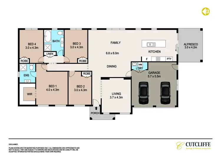 Floorplan of Homely house listing, 22 Devine Grove, South Maroota NSW 2756