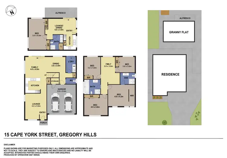 Floorplan of Homely house listing, 15a Cape York Street, Gregory Hills NSW 2557