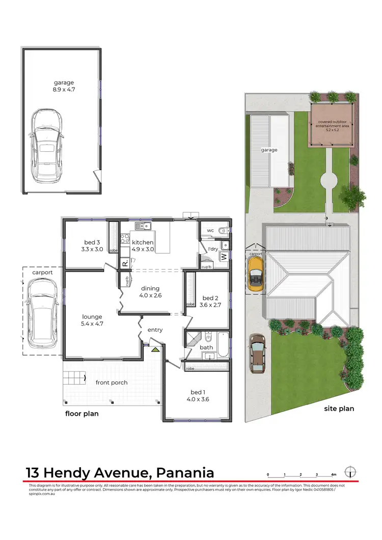 Floorplan of Homely house listing, 13 Hendy Avenue, Panania NSW 2213