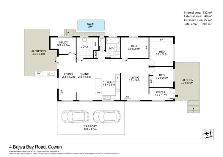 Floorplan of Homely house listing, 4 Bujwa Bay Road, Cowan NSW 2081