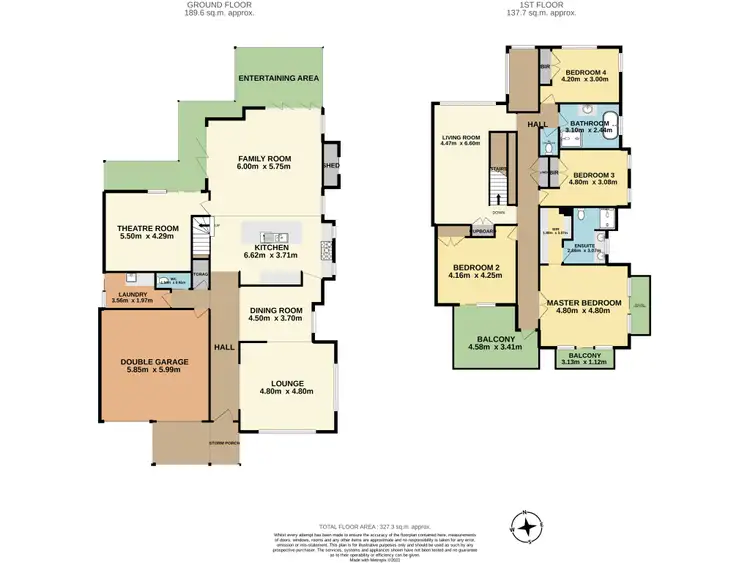 Floorplan of Homely house listing, 2 Riverside Crescent, Haywards Bay NSW 2530