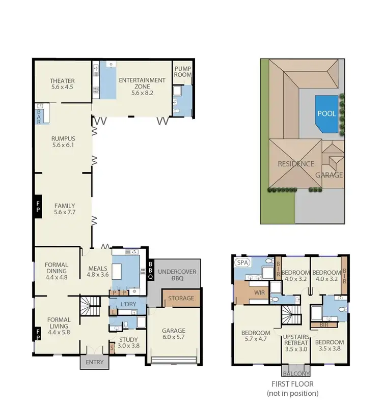 Floorplan of Homely house listing, 40 Stanley Grove, Canterbury VIC 3126
