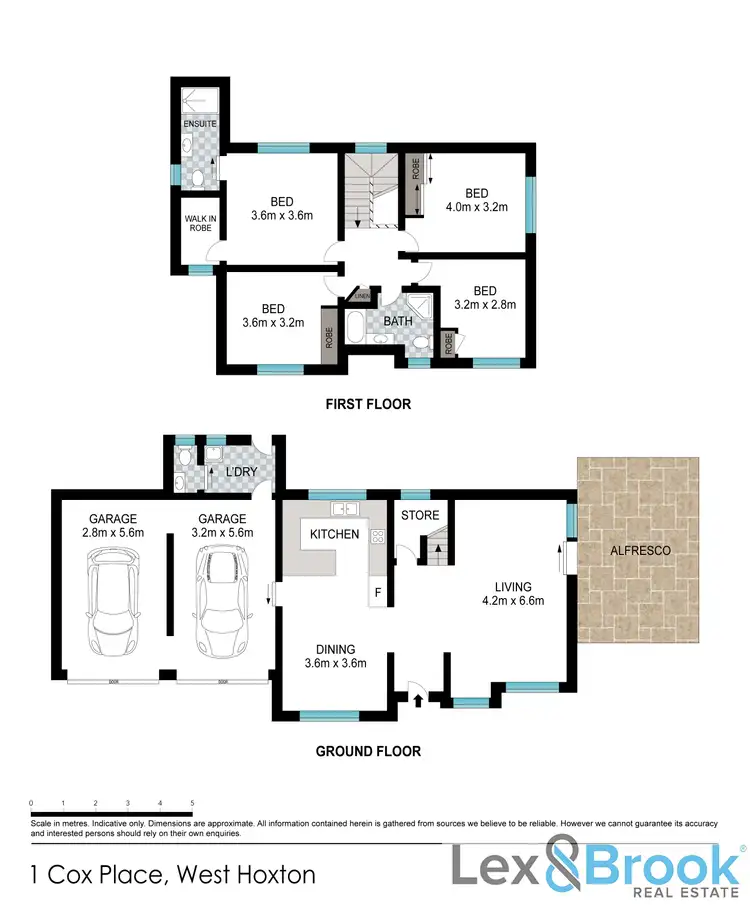 Floorplan of Homely house listing, 1 Cox Pl, West Hoxton NSW 2171