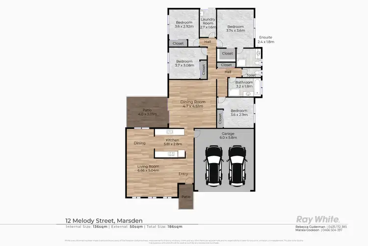 Floorplan of Homely house listing, 12 Melody Street, Marsden QLD 4132