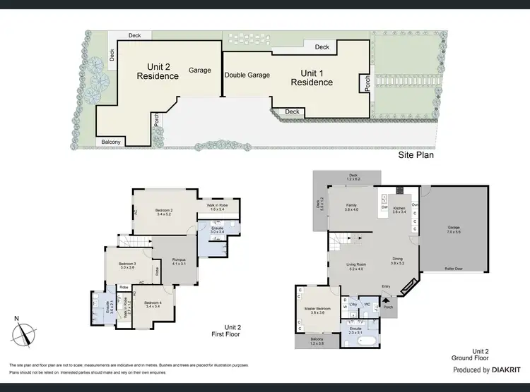 Floorplan of Homely townhouse listing, 2/367 Balwyn Road, Balwyn North VIC 3104