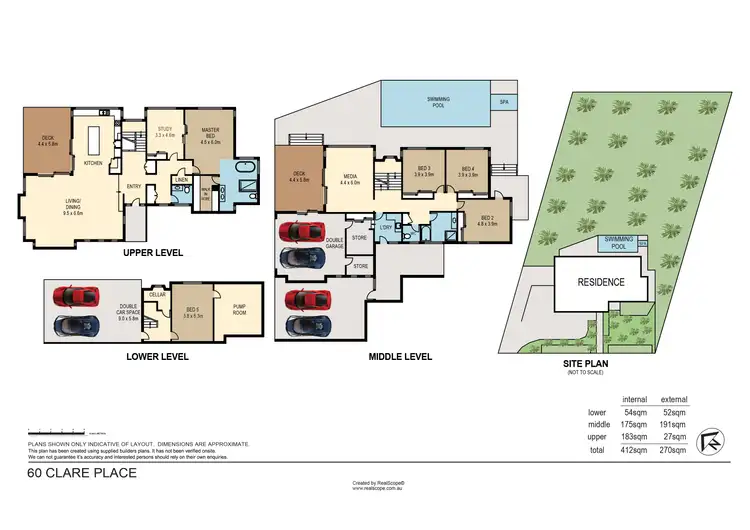 Floorplan of Homely house listing, 60 Clare Place, The Gap QLD 4061