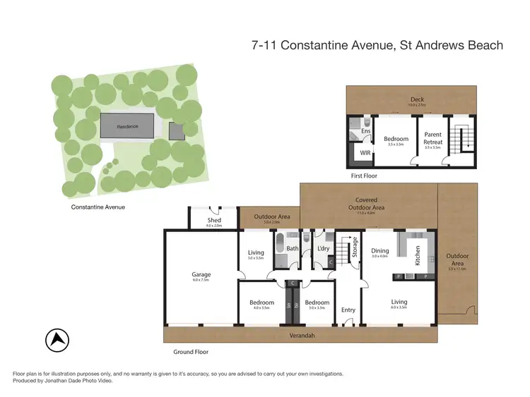 Floorplan of Homely house listing, 7-11 Constantine Avenue, St Andrews Beach VIC 3941