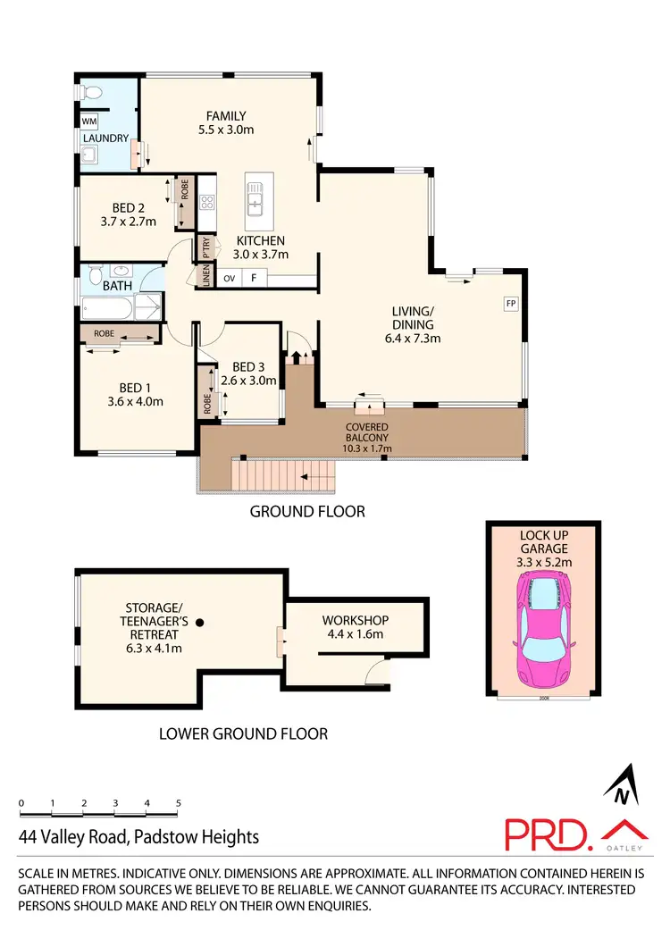 Floorplan of Homely house listing, 44 Valley Road, Padstow Heights NSW 2211