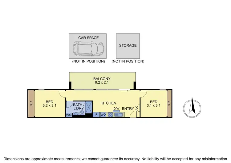 Floorplan of Homely apartment listing, 402/10 Bruce Street, Box Hill VIC 3128