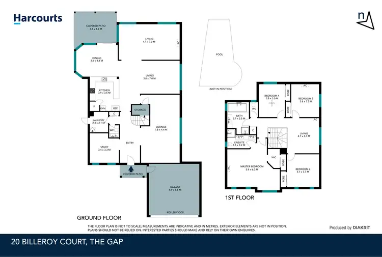 Floorplan of Homely house listing, 20 Billeroy Court, The Gap QLD 4061