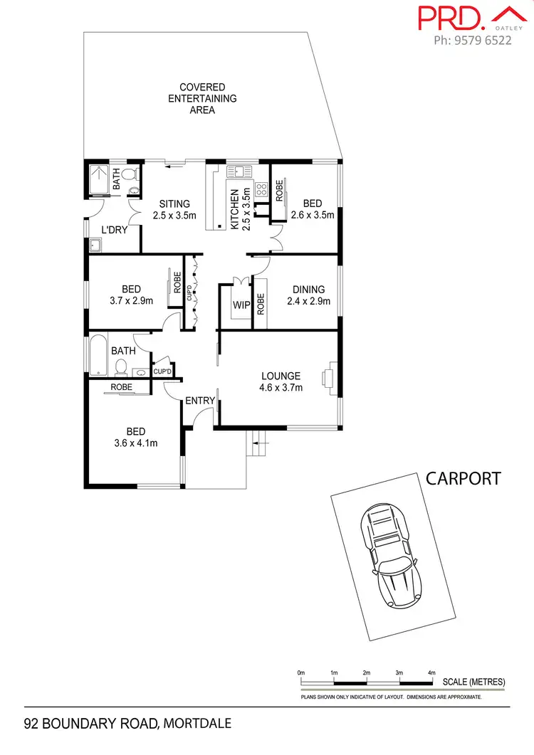 Floorplan of Homely house listing, 92 Boundary Road, Mortdale NSW 2223