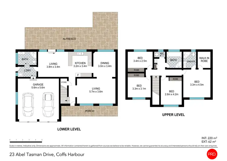 Floorplan of Homely house listing, 23 Abel Tasman Drive, Coffs Harbour NSW 2450