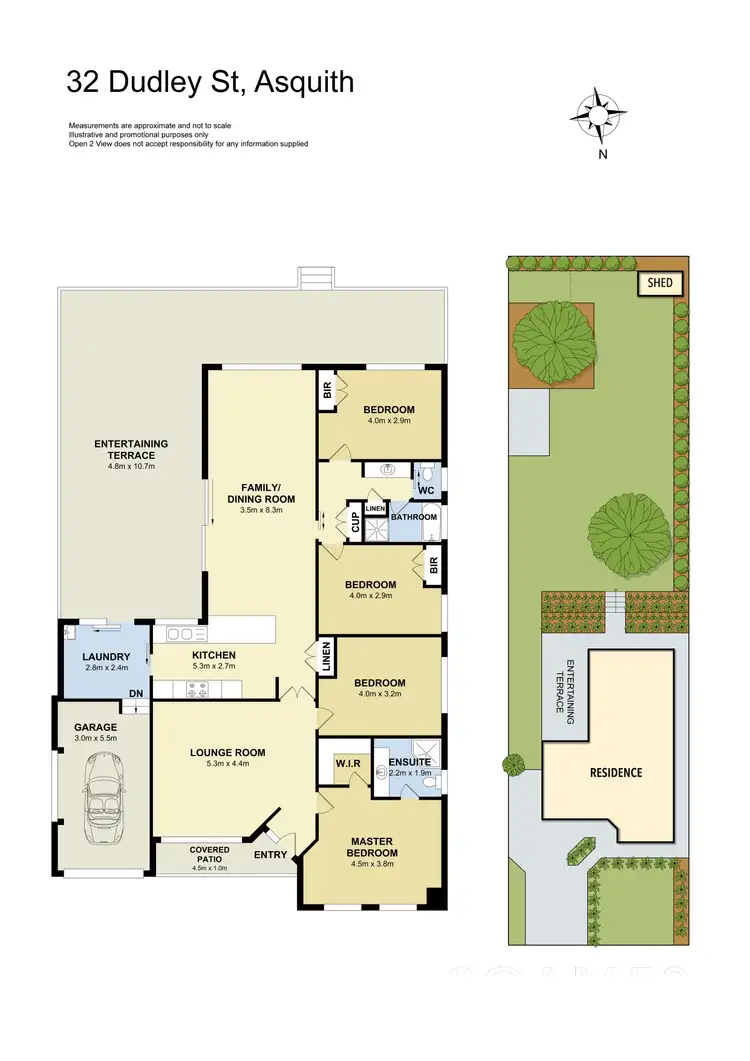 Floorplan of Homely house listing, 32 Dudley Street, Asquith NSW 2077