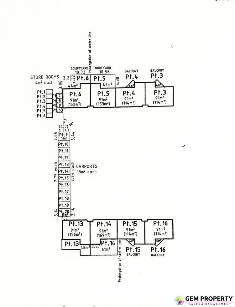 Floorplan of Homely unit listing, 15/3 Powell Court, Orelia WA 6167