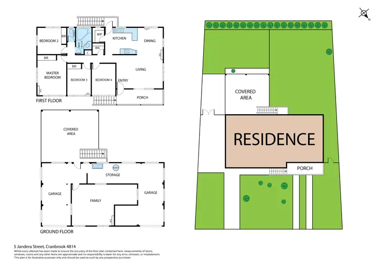 Floorplan of Homely house listing, 5 Jandera Street, Cranbrook QLD 4814
