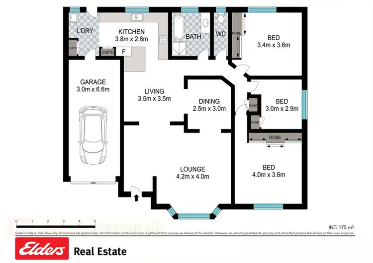 Floorplan of Homely house listing, 1/4 Brunckhorst Drive, Kearneys Spring QLD 4350
