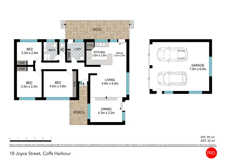 Floorplan of Homely house listing, 18 Joyce Street, Coffs Harbour NSW 2450