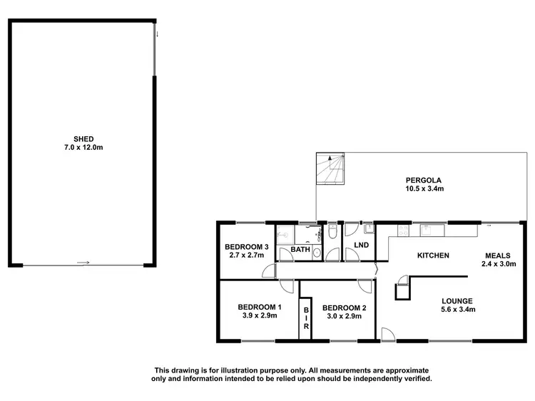 Floorplan of Homely house listing, 10 Fifteenth Avenue, Kingston Se SA 5275