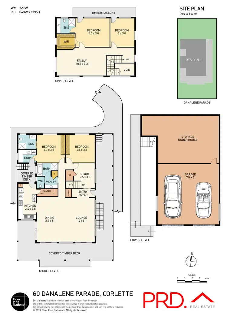 Floorplan of Homely house listing, 60 Danalene Parade, Corlette NSW 2315
