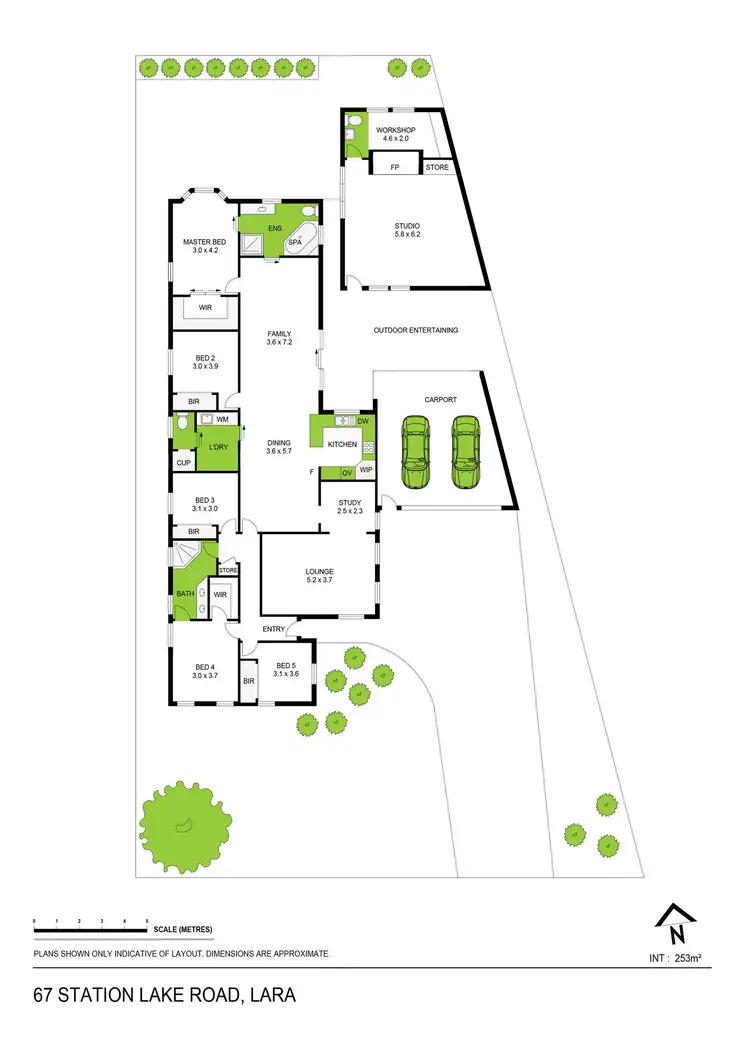 Floorplan of Homely house listing, 67 Station Lake Road, Lara VIC 3212