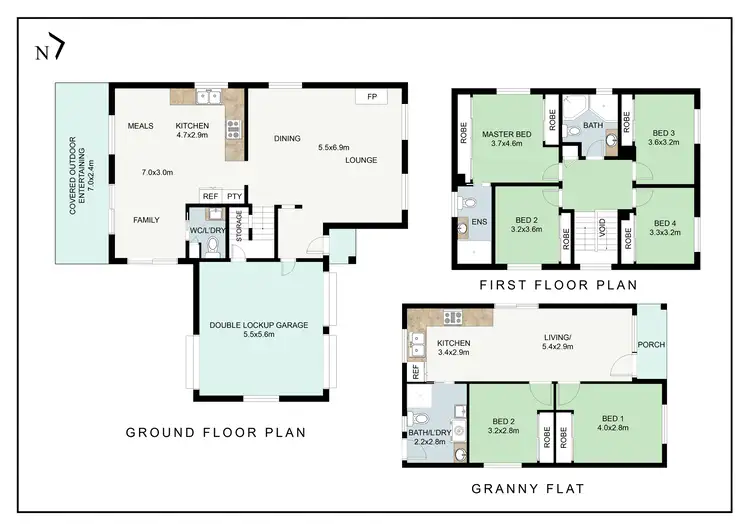 Floorplan of Homely house listing, 28 Airlie Crescent, Cecil Hills NSW 2171