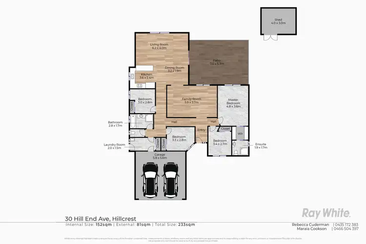 Floorplan of Homely house listing, 30 Hill End Avenue, Hillcrest QLD 4118