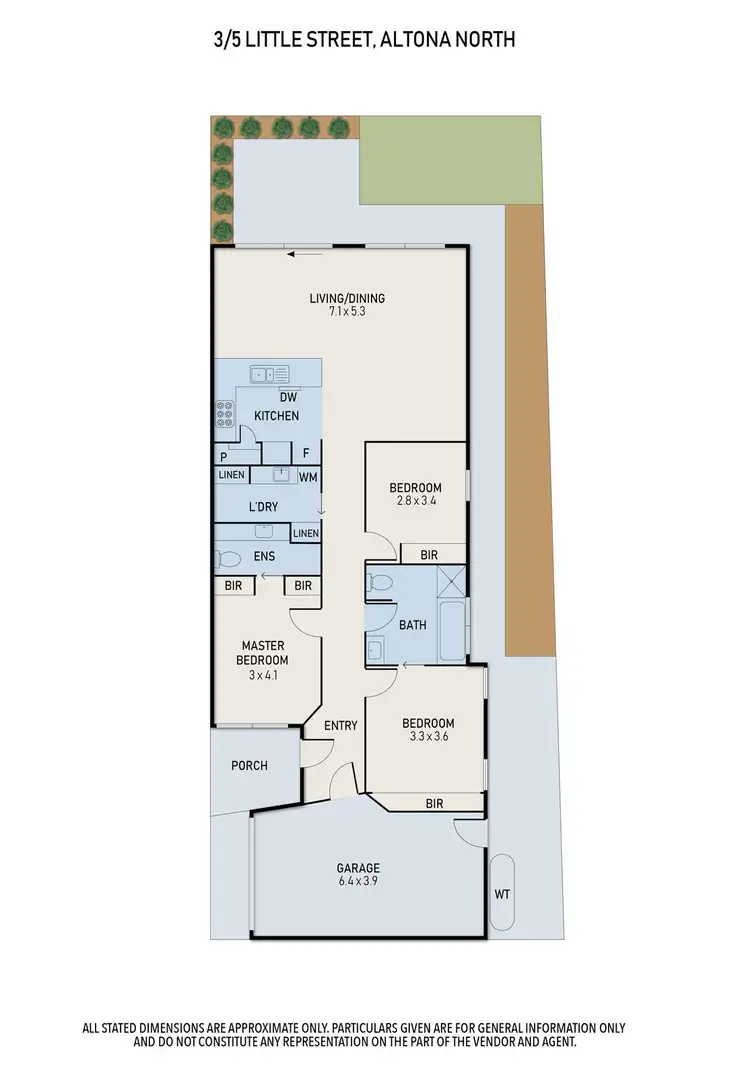 Floorplan of Homely house listing, 3/5 Little Street, Altona North VIC 3025