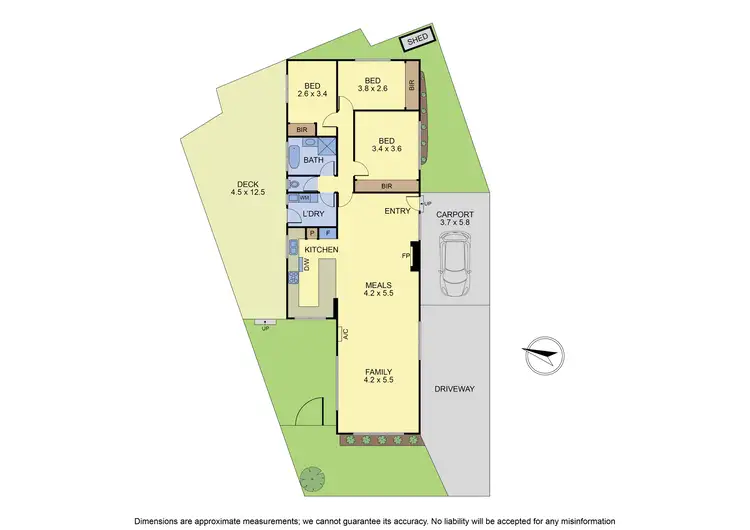 Floorplan of Homely unit listing, 1/61 Ranfurlie Court, Forest Hill VIC 3131