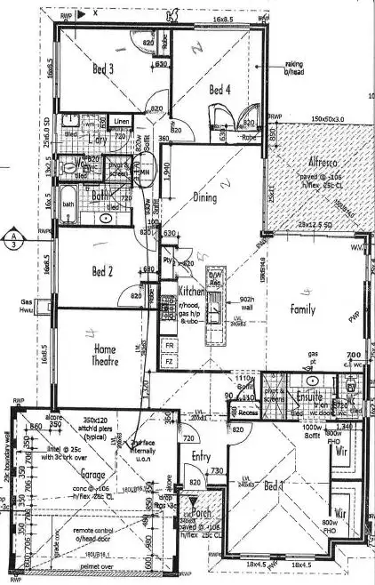 Floorplan of Homely house listing, 22 Hawley Parkway, Capel WA 6271