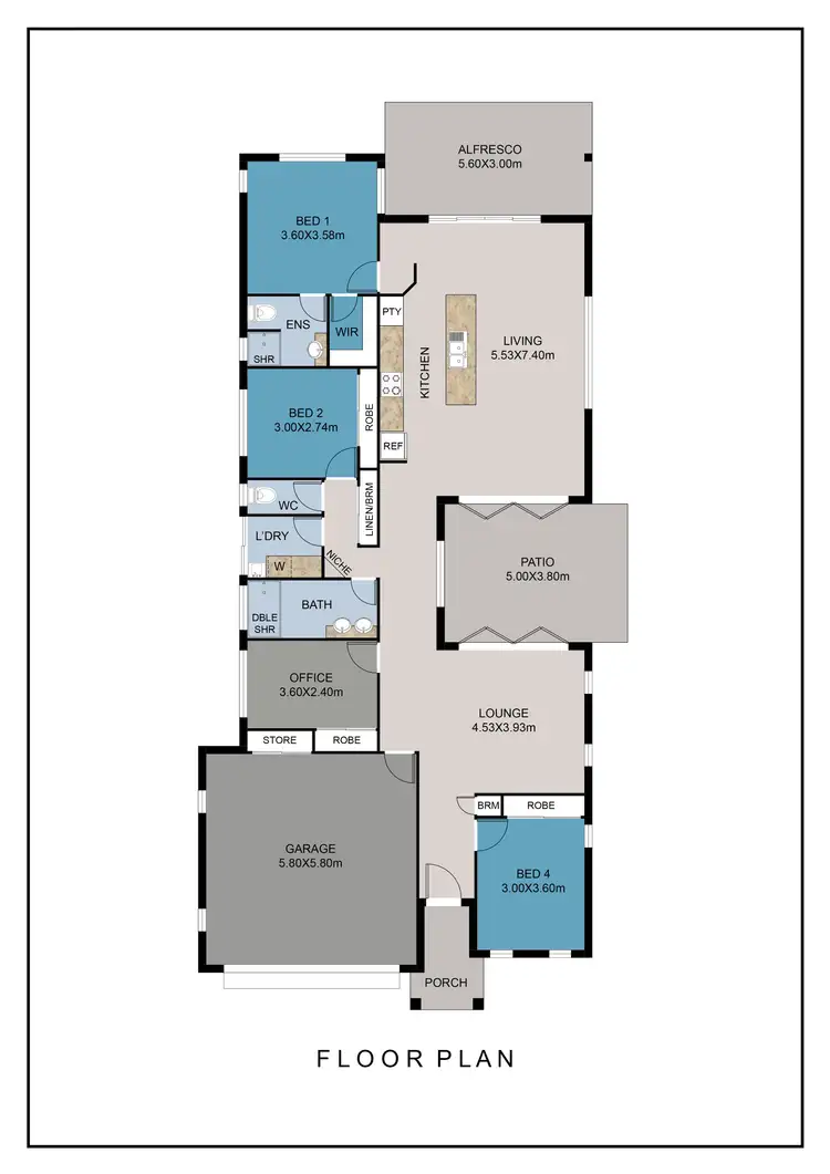 Floorplan of Homely house listing, 49 Twinview Terrace, Idalia QLD 4811