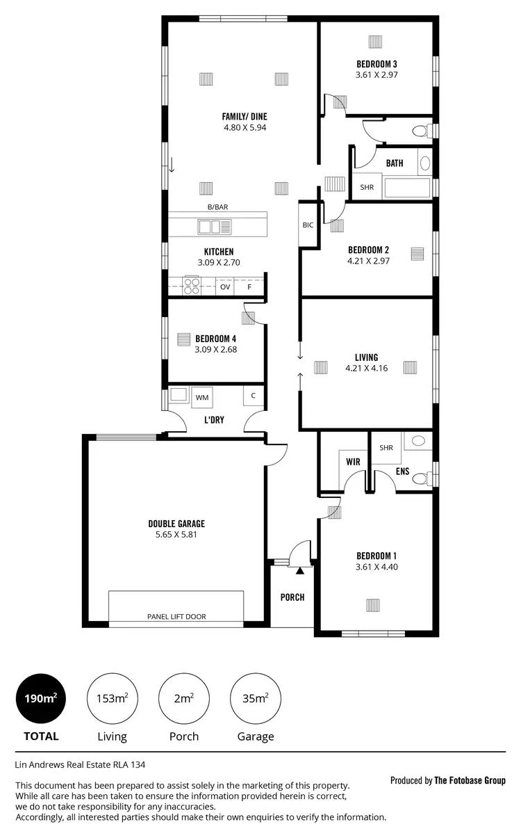 Floorplan of Homely house listing, 8 Bolmen Lane, Andrews Farm SA 5114