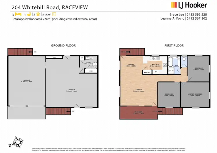 Floorplan of Homely house listing, 204 Whitehill Road, Raceview QLD 4305