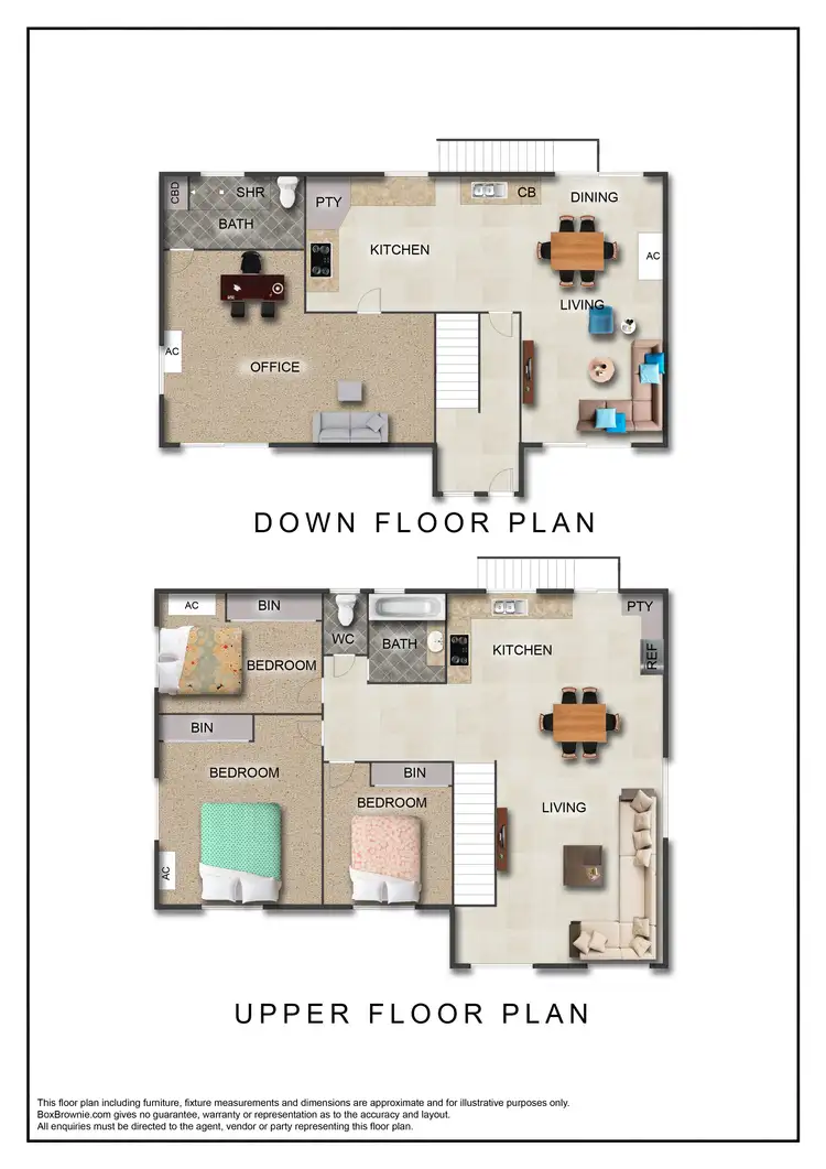 Floorplan of Homely house listing, 6 Nadarmi Drive, Andergrove QLD 4740