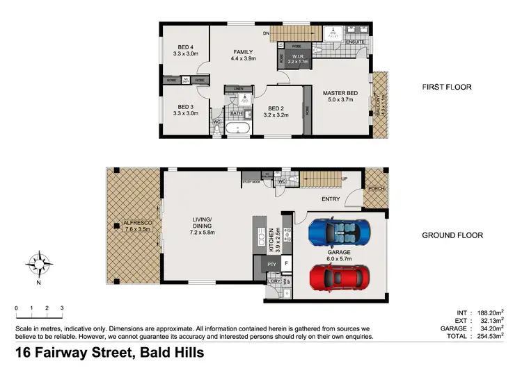 Floorplan of Homely house listing, 16 Fairway Street, Bald Hills QLD 4036