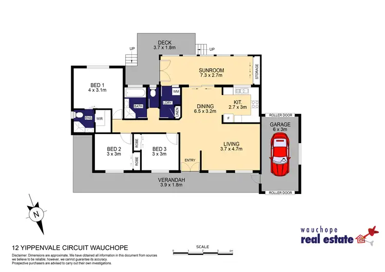 Floorplan of Homely house listing, 12 Yippenvale Circuit, Wauchope NSW 2446