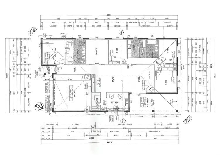 Floorplan of Homely house listing, 195 Standish Street, Myrtleford VIC 3737