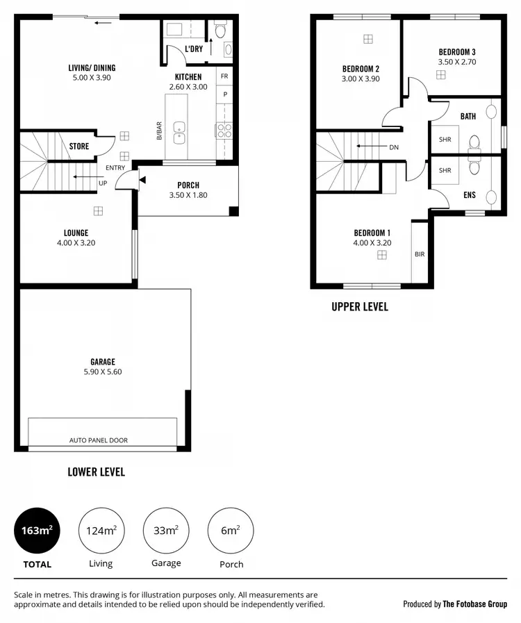 Floorplan of Homely townhouse listing, 17B Belford Avenue, Devon Park SA 5008