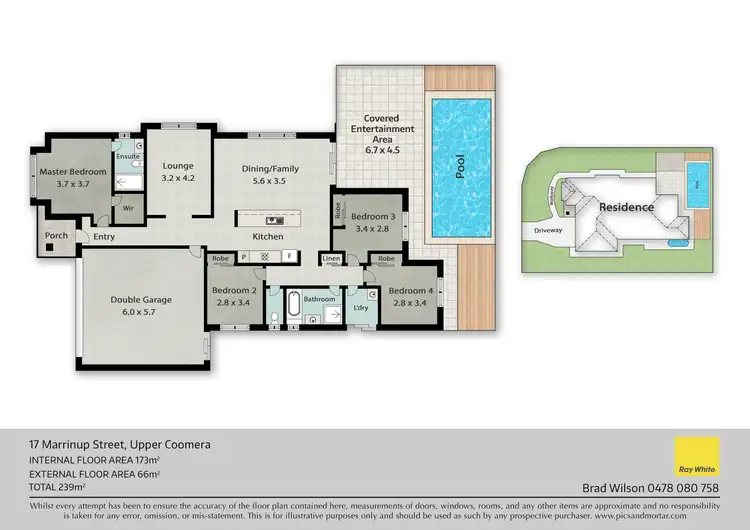 Floorplan of Homely house listing, 17 Marrinup Street, Upper Coomera QLD 4209