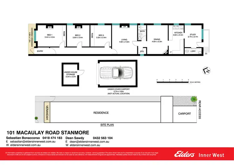 Floorplan of Homely house listing, 101 Macaulay Road, Stanmore NSW 2048