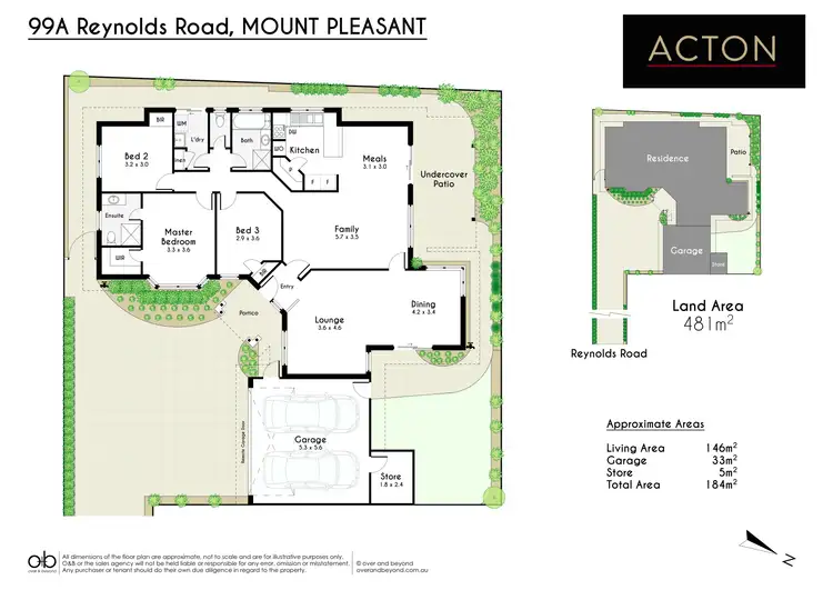 Floorplan of Homely house listing, 99A Reynolds Road, Mount Pleasant WA 6153