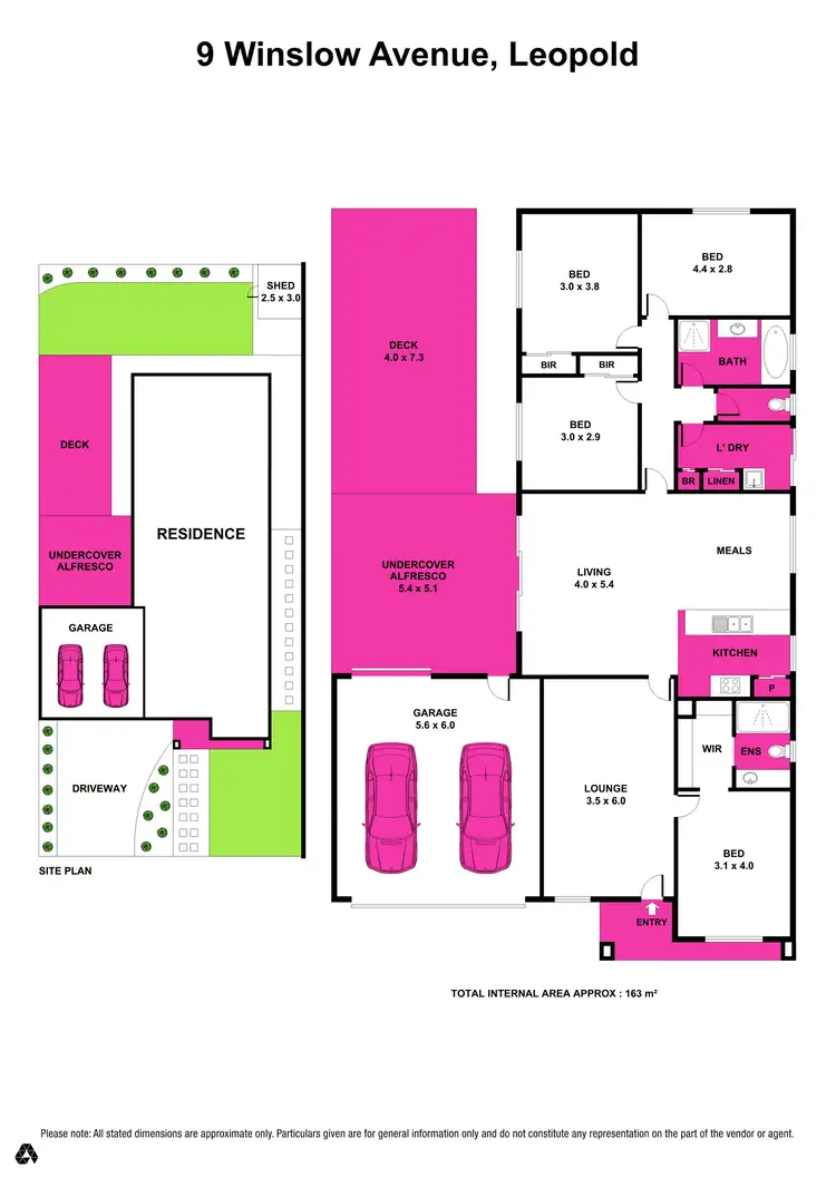 Floorplan of Homely house listing, 9 Winslow Avenue, Leopold VIC 3224