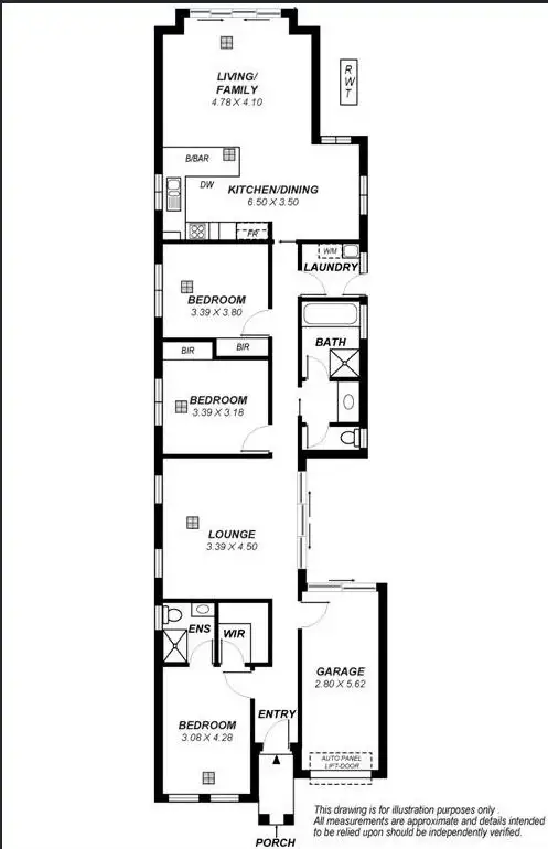 Floorplan of Homely house listing, 13 Macquarie Avenue, Hillcrest SA 5086