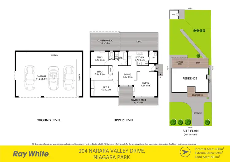 Floorplan of Homely house listing, 204 Narara Valley Drive, Niagara Park NSW 2250