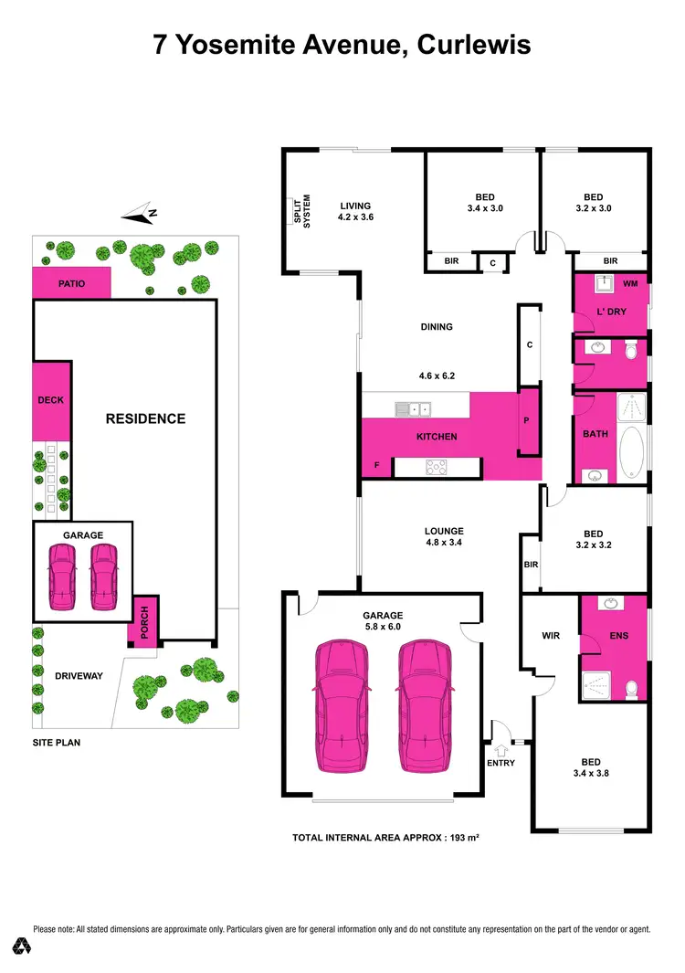 Floorplan of Homely house listing, 7 Yosemite Avenue, Curlewis VIC 3222